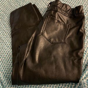 Maurices pleather pants.